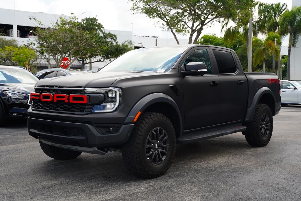 2024 Ford Ranger — rear three-quarter view