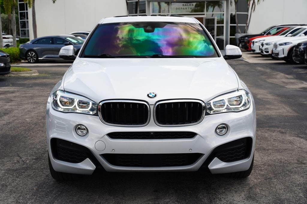 2018 BMW X6 — side profile view