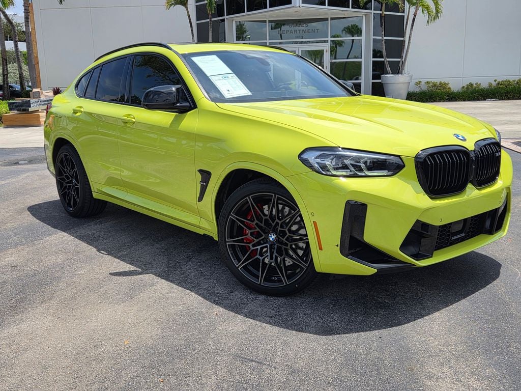 2022 BMW X4 M — side profile view