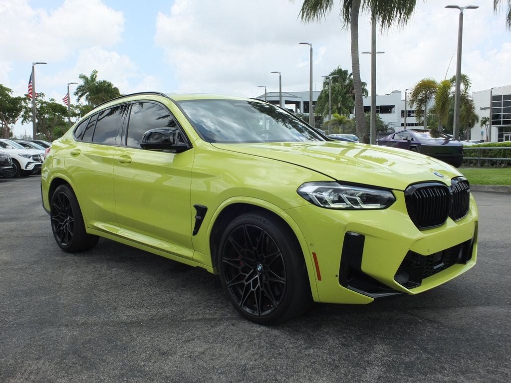 2022 BMW X4 M — rear three-quarter view