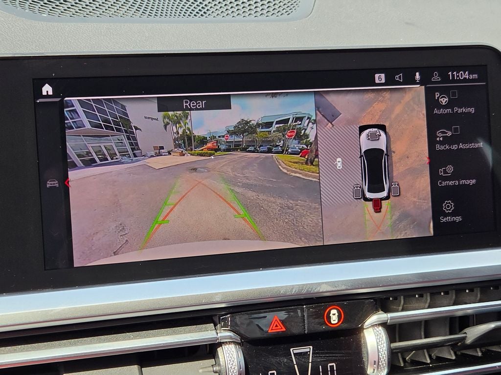 2021 BMW M3 — interior view