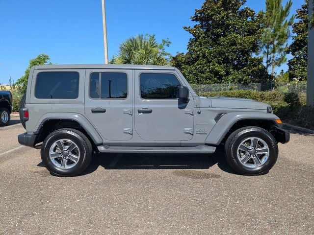 2022 Jeep Wrangler — side profile view