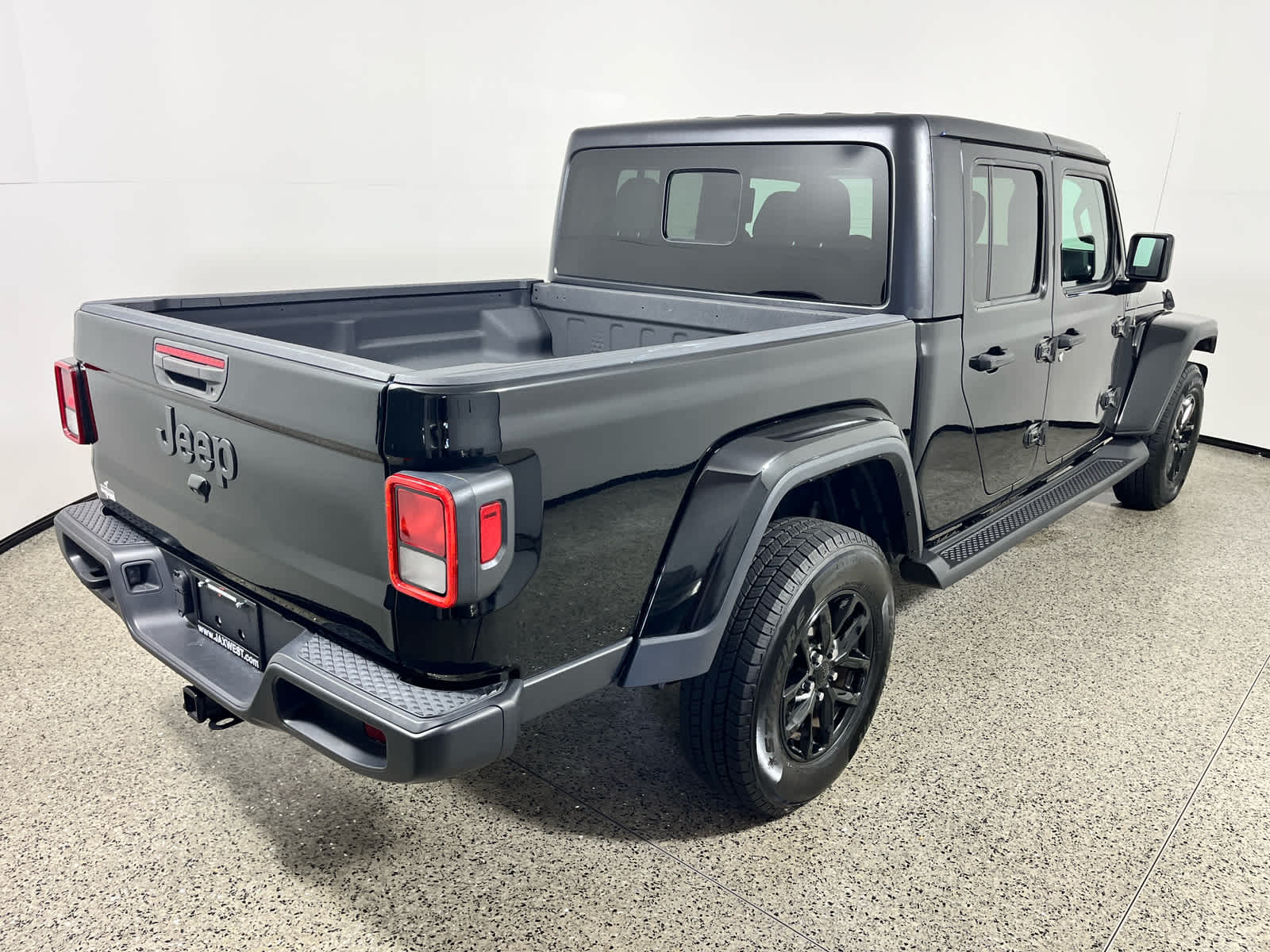 2022 Jeep Gladiator — rear three-quarter view