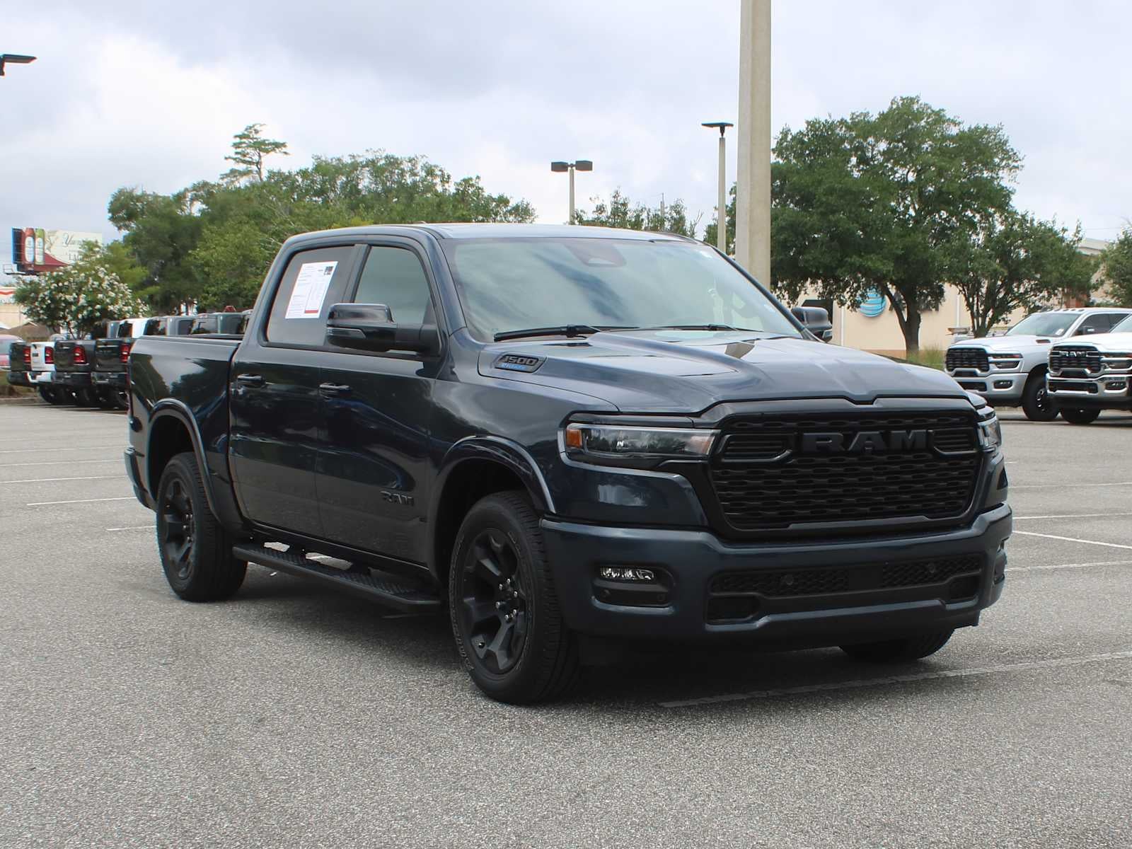 2025 RAM 1500 Big Horn in Forged Blue Metallic — front three-quarter view