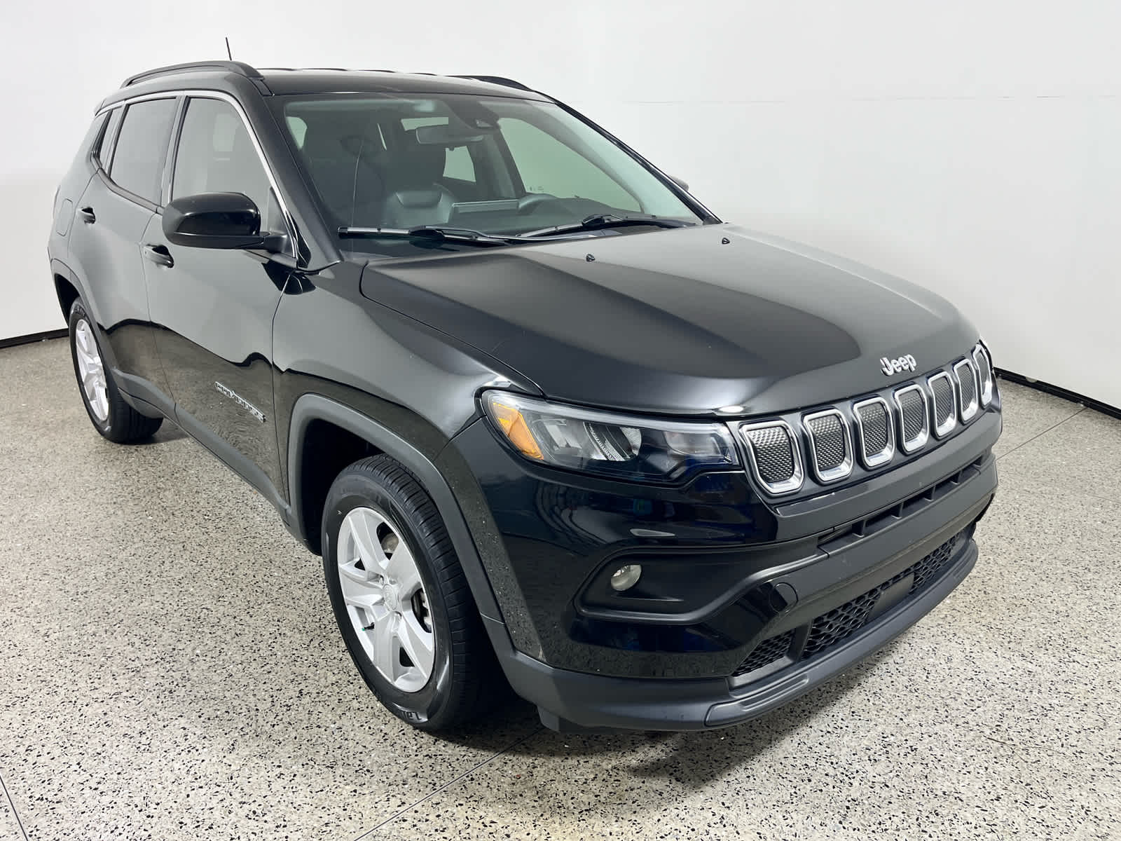 2022 Jeep Compass — rear three-quarter view