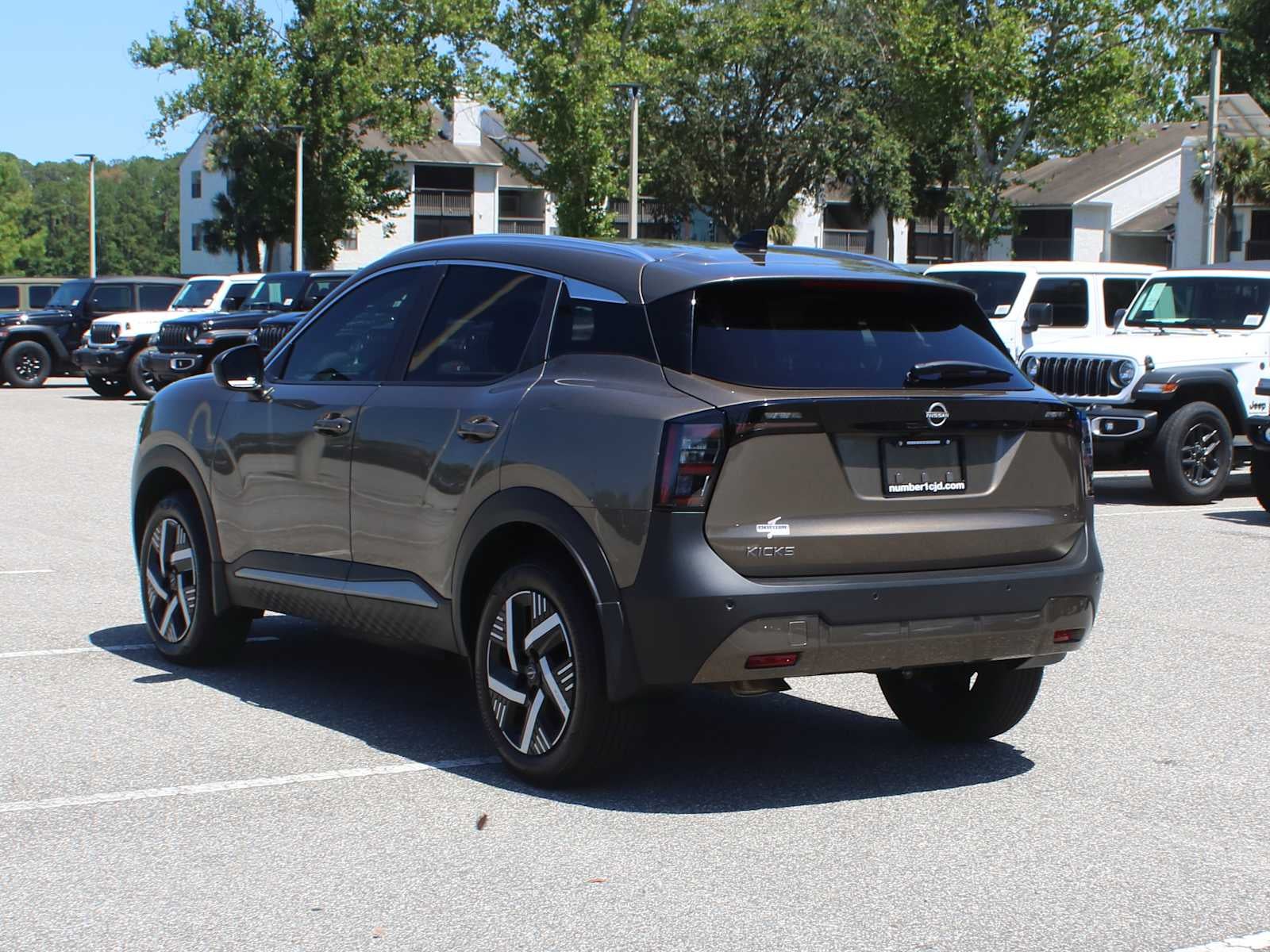 2026 Nissan Kicks — rear three-quarter view