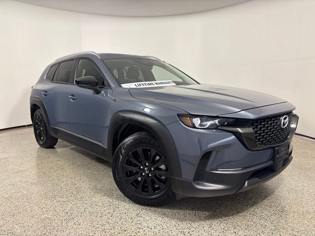 2025 Mazda Mazda CX-50 2.5 S Select Package in Machine Gray Metallic — front three-quarter view