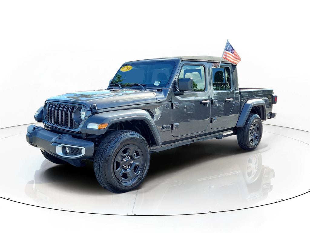 2024 Jeep Gladiator — rear three-quarter view