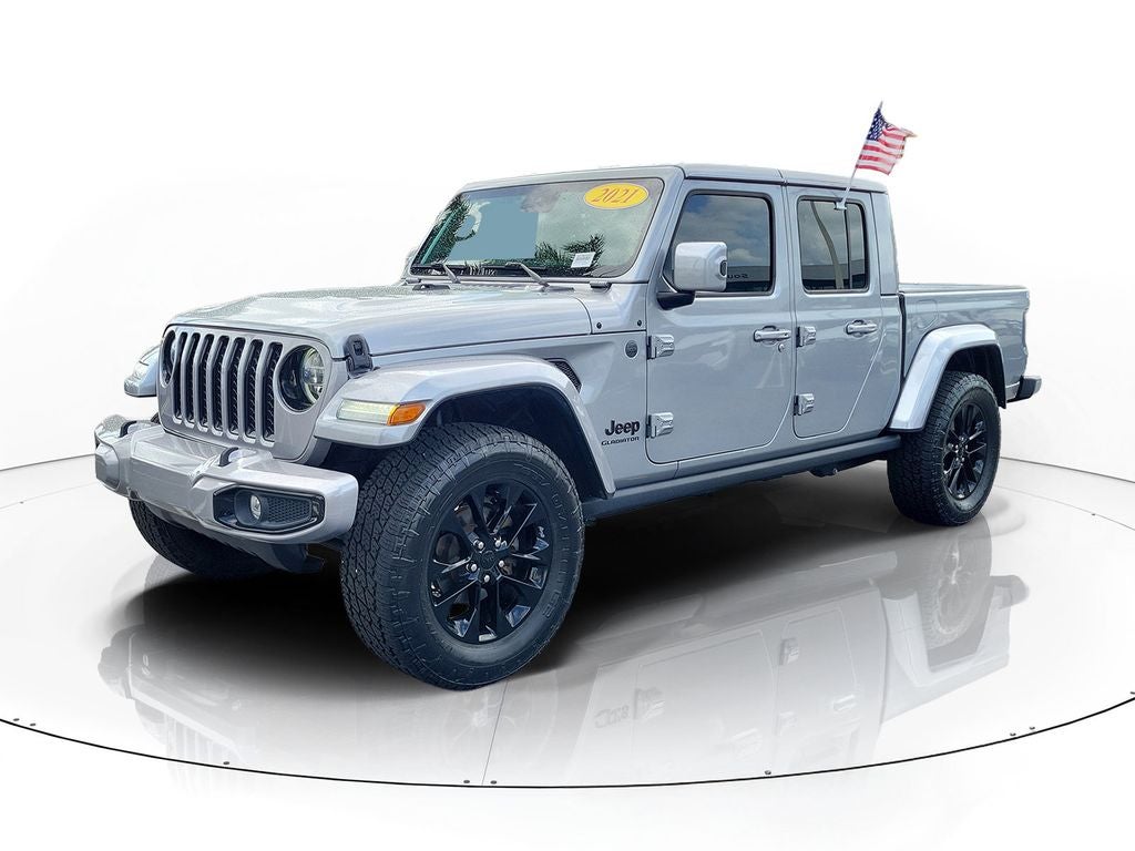 2021 Jeep Gladiator — rear three-quarter view