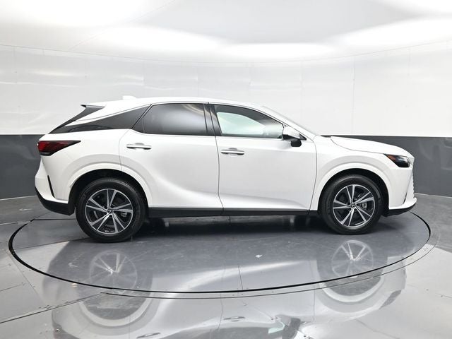 2024 Lexus RX 350 in White Pearl — front three-quarter view