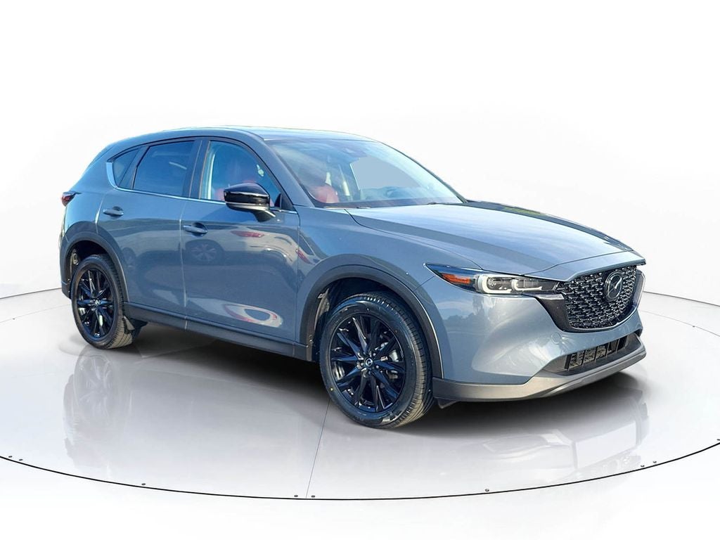 2024 Mazda Mazda CX-5 2.5 S Carbon Edition in Gray Metallic — front three-quarter view