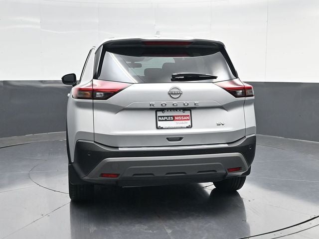 2023 Nissan Rogue — rear three-quarter view