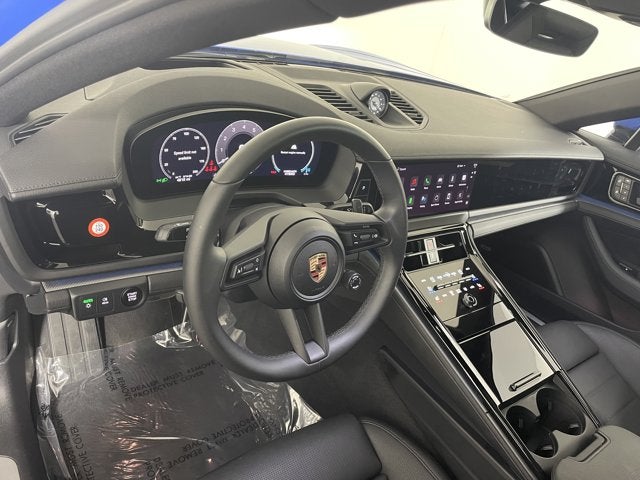 2025 Porsche Panamera — rear three-quarter view