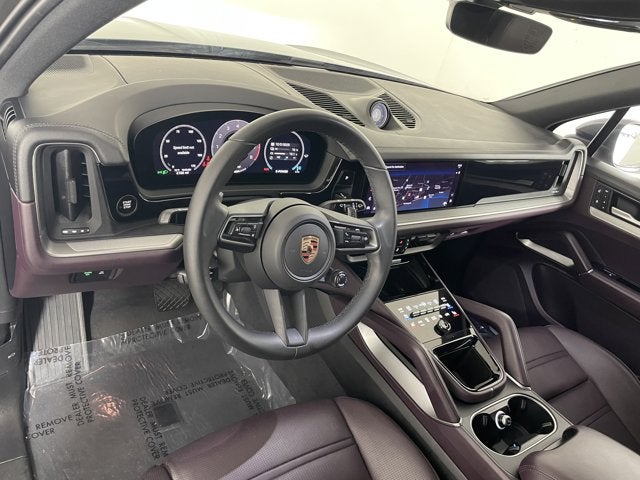 2025 Porsche Cayenne — rear three-quarter view
