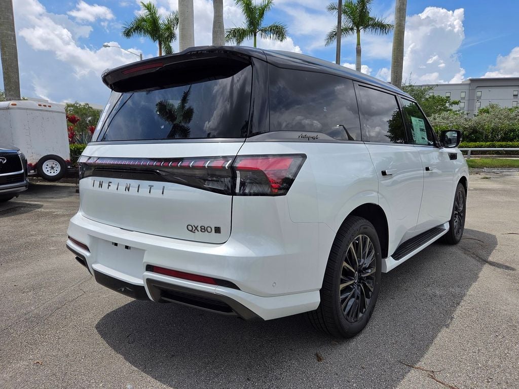 2027 INFINITI QX80 — side profile view